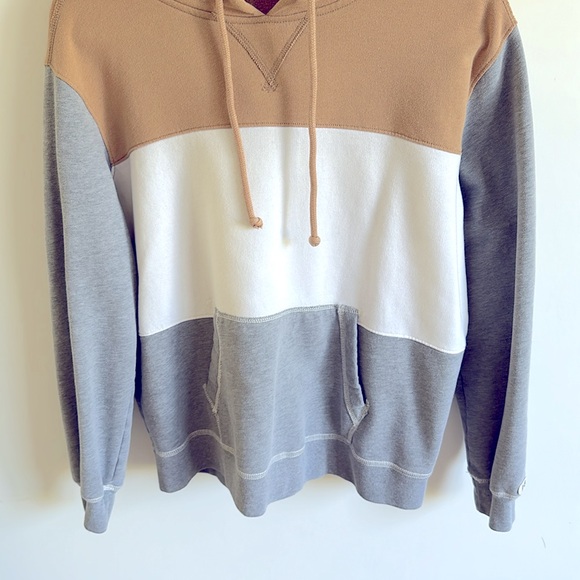 Abercrombie & Fitch Hoodie Multi Color Front Pocket Sweatshirt Size Small - Picture 3 of 6